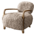 Sheepskin Armchair Living Room Furniture